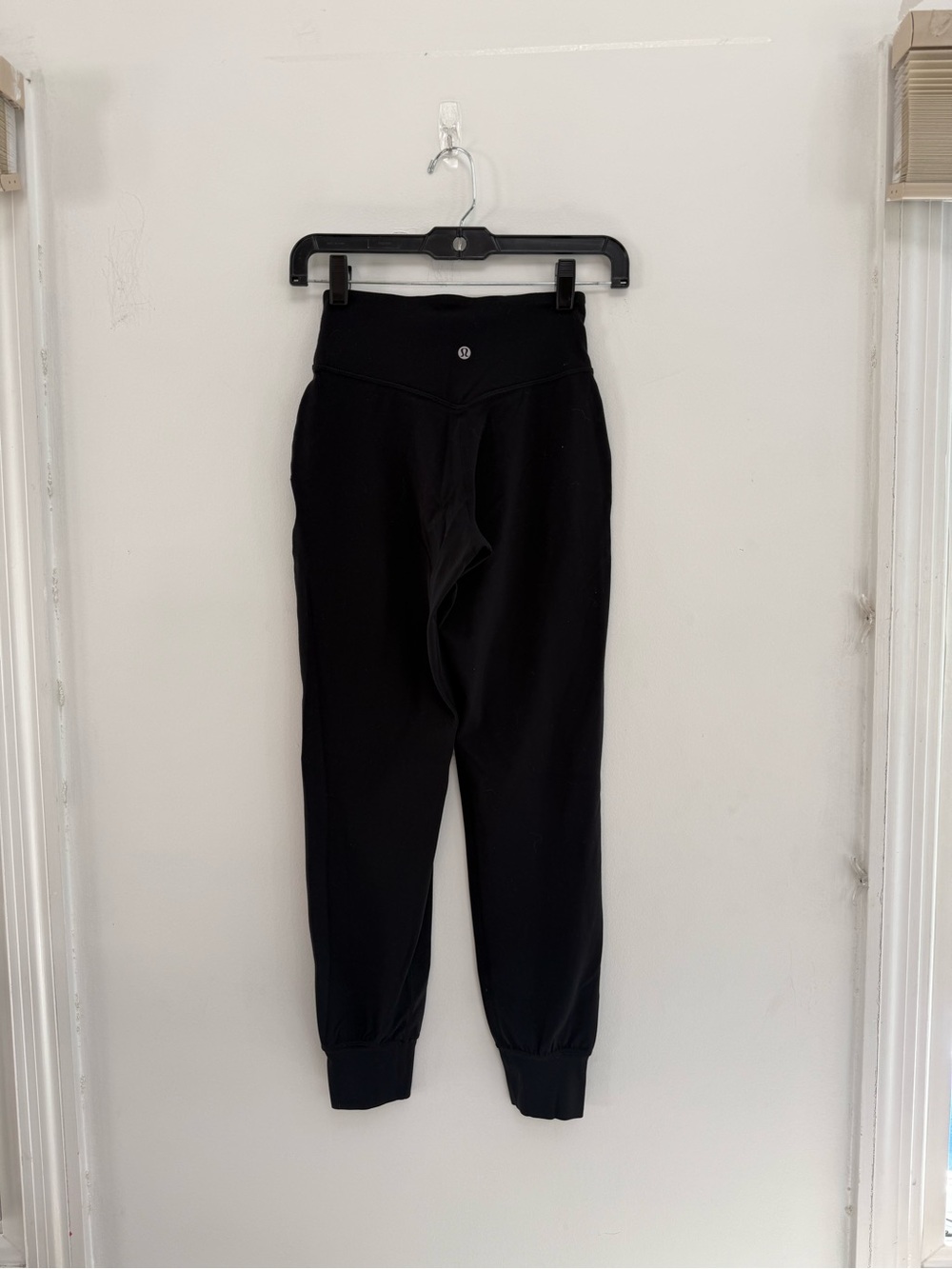 lululemon athletica Black Tapered Jogger Sweatpants